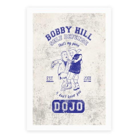 Bobby Hill Self Defense Dojo Poster